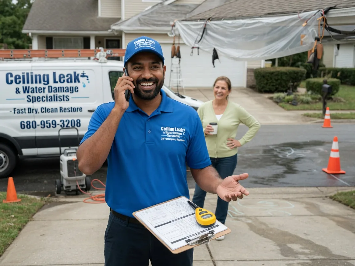 Ceiling Leak Cleanup Dryden, NY FAQs